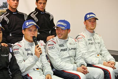 26-February-2012;Australia;Bathurst;Bathurst-12-Hour;Christopher-Mies;Mt-Panorama;NSW;New-South-Wales;Phoenix-Racing;atmosphere;auto;endurance;interview;media-centre;motorsport;paddock;portrait;racing;telephoto