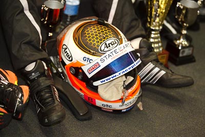 26-February-2012;Australia;Bathurst;Bathurst-12-Hour;Erebus-Motorsport;Erebus-Racing;Jeroen-Bleekemolen;Mt-Panorama;NSW;New-South-Wales;atmosphere;auto;endurance;helmet;interview;media-centre;motorsport;paddock;racing;telephoto