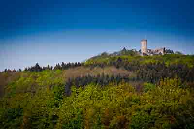 17-May-2012;24-Hour;Deutschland;Germany;Green-Hell;Grüne-Hölle;Nuerburg;Nuerburgring;Nurburg;Nurburgring;Nürburg;Nürburgring;Rhineland‒Palatinate;atmosphere;auto;castle;endurance;landscape;motorsport;racing;scenery;sky;telephoto;trees