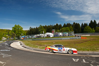 155;17-May-2012;24-Hour;Deutschland;Germany;Green-Hell;Grüne-Hölle;Jürgen-Schulten;Karussell;Kissling-Motorsport;Nuerburg;Nuerburgring;Nurburg;Nurburgring;Nürburg;Nürburgring;Olaf-Beckmann;Opel-Manta;Peter-Hass;Rhineland‒Palatinate;Volker-Strycek;auto;clouds;endurance;motorsport;racing;sky;wide-angle