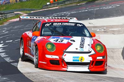 43;17-May-2012;24-Hour;Deutschland;Elmar-Grimm;Germany;Green-Hell;Grüne-Hölle;Gustav-Edelhoff;Johannes-Kirchhoff;Karussell;Nuerburg;Nuerburgring;Nurburg;Nurburgring;Nürburg;Nürburgring;Porsche-911-GT3-R-997;Rhineland‒Palatinate;auto;endurance;motorsport;racing;telephoto