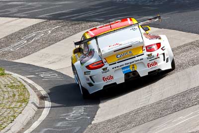 28;17-May-2012;24-Hour;Christopher-Brück;Deutschland;Frikadelli-Racing;Germany;Green-Hell;Grüne-Hölle;Karussell;Klaus-Abbelen;Nuerburg;Nuerburgring;Nurburg;Nurburgring;Nürburg;Nürburgring;Patrick-Huismann;Porsche-911-GT3-R-997;Porsche-997-GT3-R;Rhineland‒Palatinate;Sabine-Schmitz;Timbuli-Racing;auto;endurance;motorsport;racing;telephoto