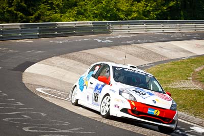 169;17-May-2012;24-Hour;Deutschland;Dr-Joachim-Steidel;Dr-Volker-Kühn;Germany;Green-Hell;Grüne-Hölle;Karussell;Nadir-Zuhour;Nuerburg;Nuerburgring;Nurburg;Nurburgring;Nürburg;Nürburgring;Oawis-Mohammed-Al;Renault-Clio;Rhineland‒Palatinate;auto;endurance;motorsport;racing;roadrunner-racing;telephoto