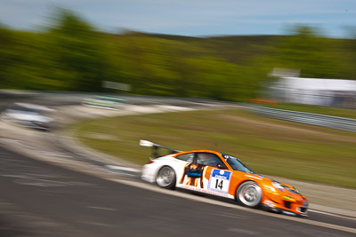 14;14;17-May-2012;24-Hour;Deutschland;Frank-Kräling;Germany;Green-Hell;Grüne-Hölle;Karussell;Manthey-Racing;Marc-Gindorf;Marco-Schelp;Nuerburg;Nuerburgring;Nurburg;Nurburgring;Nürburg;Nürburgring;Peter-Scharmach;Porsche-911-GT3-Cup-997;Rhineland‒Palatinate;auto;endurance;motion-blur;motorsport;racing;wide-angle