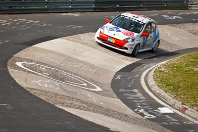 169;17-May-2012;24-Hour;Deutschland;Dr-Joachim-Steidel;Dr-Volker-Kühn;Germany;Green-Hell;Grüne-Hölle;Karussell;Nadir-Zuhour;Nuerburg;Nuerburgring;Nurburg;Nurburgring;Nürburg;Nürburgring;Oawis-Mohammed-Al;Renault-Clio;Rhineland‒Palatinate;auto;endurance;motorsport;racing;roadrunner-racing;telephoto