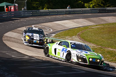 9;17-May-2012;24-Hour;9;Audi-R8-LMS-Ultra;Christian-Hohenadel;Deutschland;Frank-Biela;Germany;Green-Hell;Grüne-Hölle;Karussell;Luca-Ludwig;Nuerburg;Nuerburgring;Nurburg;Nurburgring;Nürburg;Nürburgring;Raeder-Motorsport;Rhineland‒Palatinate;Thomas-Mutsch;auto;endurance;motorsport;racing;telephoto