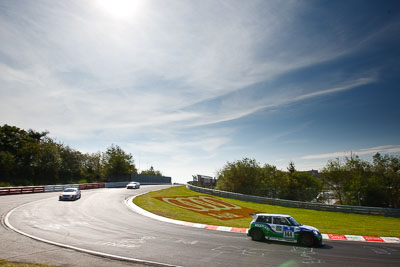 144;18-May-2012;24-Hour;BMW-Mini-JCW;Besaplast-Racing-Team;Deutschland;Franjo-Kovac;Fredrik-Lestrup;Germany;Green-Hell;Grüne-Hölle;Hatzenbach;Jürgen-Schmarl;Nuerburg;Nuerburgring;Nurburg;Nurburgring;Nürburg;Nürburgring;Rhineland‒Palatinate;Steffi-Halm;auto;clouds;endurance;landscape;motorsport;racing;scenery;sky;wide-angle