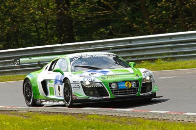 9;18-May-2012;24-Hour;9;Audi-R8-LMS-Ultra;Christian-Hohenadel;Deutschland;Frank-Biela;Germany;Green-Hell;Grüne-Hölle;Hatzenbach;Luca-Ludwig;Nuerburg;Nuerburgring;Nurburg;Nurburgring;Nürburg;Nürburgring;Raeder-Motorsport;Rhineland‒Palatinate;Thomas-Mutsch;auto;endurance;motorsport;racing;telephoto