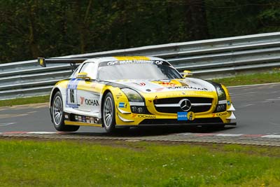 16;16;18-May-2012;24-Hour;Andrii-Lebed;Black-Falcon;Christian-Bracke;Deutschland;Germany;Green-Hell;Grüne-Hölle;Hannes-Plesse;Hatzenbach;Mercedes‒Benz-SLS-AMG-GT3;Nuerburg;Nuerburgring;Nurburg;Nurburgring;Nürburg;Nürburgring;Reinhold-Renger;Rhineland‒Palatinate;auto;endurance;motorsport;racing;telephoto