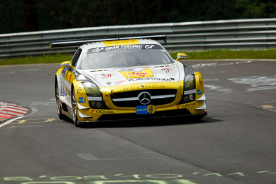 16;16;18-May-2012;24-Hour;Andrii-Lebed;Black-Falcon;Christian-Bracke;Deutschland;Germany;Green-Hell;Grüne-Hölle;Hannes-Plesse;Hatzenbach;Mercedes‒Benz-SLS-AMG-GT3;Nuerburg;Nuerburgring;Nurburg;Nurburgring;Nürburg;Nürburgring;Reinhold-Renger;Rhineland‒Palatinate;auto;endurance;motorsport;racing;telephoto