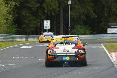 130;18-May-2012;24-Hour;Brett-Niall;Clint-Harvey;Deutschland;Germany;Green-Hell;Grüne-Hölle;Hatzenbach;Malcolm-Niall;Mark-Pilatti;Nuerburg;Nuerburgring;Nurburg;Nurburgring;Nürburg;Nürburgring;Rhineland‒Palatinate;Seat-Leon-Supercopa;auto;endurance;motorsport;racing;telephoto