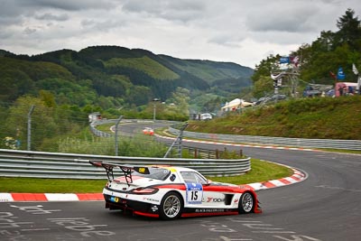 15;18-May-2012;24-Hour;Black-Falcon;Deutschland;Germany;Green-Hell;Grüne-Hölle;Jeroen-Bleekemolen;Manuel-Metzger;Mercedes‒Benz-SLS-AMG-GT3;Nuerburg;Nuerburgring;Nurburg;Nurburgring;Nürburg;Nürburgring;Ralf-Schall;Rhineland‒Palatinate;Sean-Edwards;Wehrseifen;auto;endurance;landscape;motorsport;racing;scenery;wide-angle