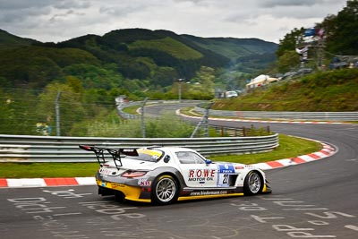 22;18-May-2012;22;24-Hour;Alexander-Roloff;Deutschland;Germany;Green-Hell;Grüne-Hölle;Jan-Seyffarth;Klaus-Graf;Mercedes‒Benz-SLS-AMG-GT3;Nuerburg;Nuerburgring;Nurburg;Nurburgring;Nürburg;Nürburgring;ROWE-Racing;Rhineland‒Palatinate;Thomas-Jaeger;Thomas-Jäger;Wehrseifen;auto;endurance;landscape;motorsport;racing;scenery;wide-angle