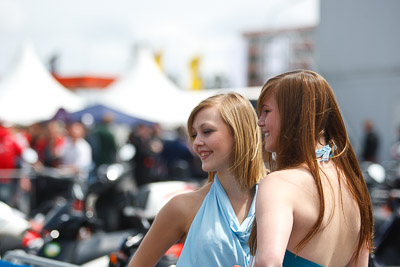 19-May-2012;24-Hour;Deutschland;Germany;Green-Hell;Grüne-Hölle;Nuerburg;Nuerburgring;Nurburg;Nurburgring;Nürburg;Nürburgring;Rhineland‒Palatinate;atmosphere;auto;endurance;female;girl;motorsport;paddock;portrait;promo-model;racing;telephoto