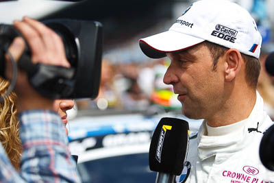 19-May-2012;24-Hour;Deutschland;Germany;Green-Hell;Grüne-Hölle;Jörg-Müller;Nuerburg;Nuerburgring;Nurburg;Nurburgring;Nürburg;Nürburgring;Rhineland‒Palatinate;atmosphere;auto;endurance;interview;media;motorsport;portrait;racing;telephoto