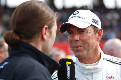 19-May-2012;24-Hour;Deutschland;Dirk-Adorf;Germany;Green-Hell;Grüne-Hölle;Nuerburg;Nuerburgring;Nurburg;Nurburgring;Nürburg;Nürburgring;Rhineland‒Palatinate;atmosphere;auto;endurance;interview;media;motorsport;portrait;racing;telephoto