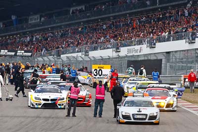 19-May-2012;24-Hour;Deutschland;Germany;Green-Hell;Grüne-Hölle;Nuerburg;Nuerburgring;Nurburg;Nurburgring;Nürburg;Nürburgring;Rhineland‒Palatinate;Safety-Car;atmosphere;auto;circuit;endurance;grid;motorsport;racing;start;super-telephoto;track