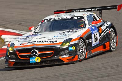 66;19-May-2012;24-Hour;Andreas-Simonsen;Christiaan-Frankenhout;Deutschland;Germany;Green-Hell;Grüne-Hölle;Hankook‒Team-Heico;Lance-David-Arnold;Mercedes‒Benz-SLS-AMG-GT3;Nuerburg;Nuerburgring;Nurburg;Nurburgring;Nürburg;Nürburgring;Pierre-Kaffer;Rhineland‒Palatinate;auto;endurance;motorsport;racing;super-telephoto