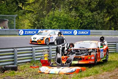 63;19-May-2012;24-Hour;63;Deutschland;Germany;Ginetta-GT4;Green-Hell;Grüne-Hölle;Matteo-Cressoni;Michael-Simpson;Nuerburg;Nuerburgring;Nurburg;Nurburgring;Nürburg;Nürburgring;Rhineland‒Palatinate;Tiziano-Frazza;atmosphere;auto;endurance;motorsport;racing;telephoto