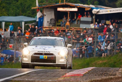 23;19-May-2012;23;24-Hour;Brunnchen;Brünnchen;Deutschland;Germany;Green-Hell;Grüne-Hölle;Kazuki-Hoshino;Michael-Krumm;Nissan-GT‒R;Nuerburg;Nuerburgring;Nurburg;Nurburgring;Nürburg;Nürburgring;Rhineland‒Palatinate;Team-Nissan-GT‒R;Tetsuya-Tanaka;Toshio-Suzuki;auto;endurance;motorsport;racing;super-telephoto