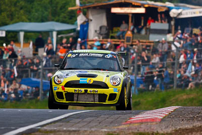 143;19-May-2012;24-Hour;BMW-Mini-Challenge;Brunnchen;Brünnchen;Deutschland;Germany;Green-Hell;Grüne-Hölle;Hermann-Bock;Jörg-Weidinger;Max-Partl;Nuerburg;Nuerburgring;Nurburg;Nurburgring;Nürburg;Nürburgring;Rhineland‒Palatinate;auto;endurance;motorsport;racing;super-telephoto