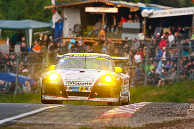 11;11;19-May-2012;24-Hour;Brunnchen;Brünnchen;Deutschland;Germany;Green-Hell;Grüne-Hölle;Lucas-Luhr;Marc-Lieb;Nuerburg;Nuerburgring;Nurburg;Nurburgring;Nürburg;Nürburgring;Porsche-911-GT3-R-997;Rhineland‒Palatinate;Richard-Lietz;Romain-Dumas;Wochenspiegel-Team-Manthey;auto;endurance;motorsport;racing;super-telephoto