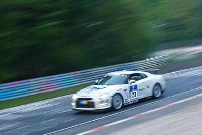 23;19-May-2012;23;24-Hour;Brunnchen;Brünnchen;Deutschland;Germany;Green-Hell;Grüne-Hölle;Kazuki-Hoshino;Michael-Krumm;Nissan-GT‒R;Nuerburg;Nuerburgring;Nurburg;Nurburgring;Nürburg;Nürburgring;Rhineland‒Palatinate;Team-Nissan-GT‒R;Tetsuya-Tanaka;Toshio-Suzuki;auto;endurance;motion-blur;motorsport;racing;telephoto