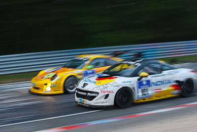 101;19-May-2012;24-Hour;Brunnchen;Brünnchen;Deutschland;Germany;Green-Hell;Grüne-Hölle;Julien-Piguet;Jürgen-Nett;Michael-Bohrer;Nuerburg;Nuerburgring;Nurburg;Nurburgring;Nürburg;Nürburgring;Peugeot-RCZ;Rhineland‒Palatinate;Stephane-Caillet;Stéphane-Caillet;auto;endurance;motion-blur;motorsport;racing;telephoto