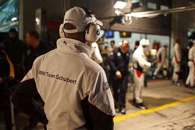 20-May-2012;24-Hour;28mm;BMW-Team-Schubert;Deutschland;Germany;Green-Hell;Grüne-Hölle;Nuerburg;Nuerburgring;Nurburg;Nurburgring;Nürburg;Nürburgring;Rhineland‒Palatinate;atmosphere;auto;crew;endurance;motorsport;pitlane;pitstop;portrait;racing;team