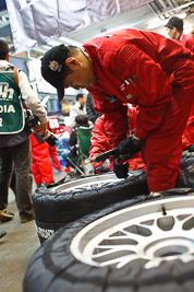 20-May-2012;24-Hour;28mm;Deutschland;Gazoo-Racing;Germany;Green-Hell;Grüne-Hölle;Nuerburg;Nuerburgring;Nurburg;Nurburgring;Nürburg;Nürburgring;Rhineland‒Palatinate;atmosphere;auto;endurance;mechanic;motorsport;pitlane;portrait;racing