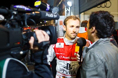 20-May-2012;24-Hour;28mm;Audi-Sport-Team-Phoenix;Deutschland;Germany;Green-Hell;Grüne-Hölle;Nuerburg;Nuerburgring;Nurburg;Nurburgring;Nürburg;Nürburgring;Rene-Rast;René-Rast;Rhineland‒Palatinate;Topshot;atmosphere;auto;endurance;interview;media;motorsport;night;pitlane;portrait;racing