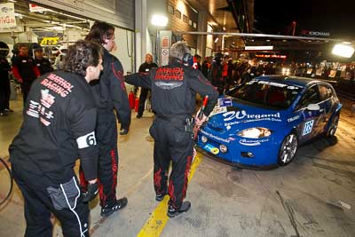 135;20-May-2012;24-Hour;Deutschland;Eberhard-Schneider;Germany;Green-Hell;Grüne-Hölle;Jörg-Kittelmann;Klaus-Müller;Nuerburg;Nuerburgring;Nurburg;Nurburgring;Nürburg;Nürburgring;Rhineland‒Palatinate;Seat-Leon-Supercopa;Team-Mathol-Racing;atmosphere;auto;endurance;motorsport;pitlane;pitstop;racing;wide-angle