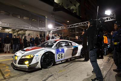 26;20-May-2012;24-Hour;26;Armin-Hahne;Audi-R8-LMS-Ultra;Christian-Abt;Christian-Mamerow;Deutschland;Germany;Green-Hell;Grüne-Hölle;Mamerow-Racing;Michael-Ammermüller;Nuerburg;Nuerburgring;Nurburg;Nurburgring;Nürburg;Nürburgring;Rhineland‒Palatinate;atmosphere;auto;endurance;motorsport;pitlane;pitstop;racing;wide-angle