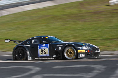 98;20-May-2012;24-Hour;BMW-Z4-Coupe;Deutschland;Dörr-Motorsport;Frank-Weishar;Germany;Green-Hell;Grüne-Hölle;Karussell;Nuerburg;Nuerburgring;Nurburg;Nurburgring;Nürburg;Nürburgring;Rainer-Dörr;Rhineland‒Palatinate;Rolf-Scheibner;Stefan-Aust;auto;endurance;motion-blur;motorsport;racing;telephoto