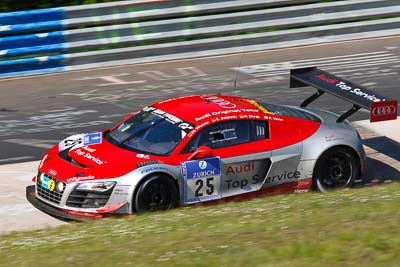 25;20-May-2012;24-Hour;25;Audi-R8-LMS-Ultra;Audi-Race-Experience;Christian-Bollrath;Deutschland;Germany;Green-Hell;Grüne-Hölle;Karussell;Marco-Werner;Nuerburg;Nuerburgring;Nurburg;Nurburgring;Nürburg;Nürburgring;Peter-Venn;Pierre-Ehret;Rhineland‒Palatinate;auto;endurance;motorsport;racing;super-telephoto