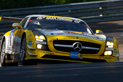 16;16;20-May-2012;24-Hour;Andrii-Lebed;Black-Falcon;Christian-Bracke;Deutschland;Germany;Green-Hell;Grüne-Hölle;Hannes-Plesse;Karussell;Mercedes‒Benz-SLS-AMG-GT3;Nuerburg;Nuerburgring;Nurburg;Nurburgring;Nürburg;Nürburgring;Reinhold-Renger;Rhineland‒Palatinate;auto;endurance;motorsport;racing;super-telephoto