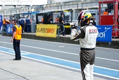 20-May-2012;24-Hour;Deutschland;Germany;Green-Hell;Grüne-Hölle;Nuerburg;Nuerburgring;Nurburg;Nurburgring;Nürburg;Nürburgring;ROWE-Racing;Rhineland‒Palatinate;Roland-Rehfeld;atmosphere;auto;endurance;motorsport;pitlane;portrait;racing;telephoto