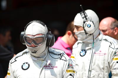 20-May-2012;24-Hour;BMW-Team-Schubert;Deutschland;Germany;Green-Hell;Grüne-Hölle;Nuerburg;Nuerburgring;Nurburg;Nurburgring;Nürburg;Nürburgring;Rhineland‒Palatinate;atmosphere;auto;endurance;mechanic;motorsport;pitlane;portrait;racing;telephoto