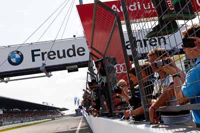 20-May-2012;24-Hour;Deutschland;Germany;Green-Hell;Grüne-Hölle;Nuerburg;Nuerburgring;Nurburg;Nurburgring;Nürburg;Nürburgring;Rhineland‒Palatinate;atmosphere;auto;crowd;endurance;fence;motorsport;pitwall;racing;wide-angle