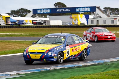 9;22-September-2012;9;Australia;Ford-Falcon-AU;Ian-Chivas;Phillip-Island;Saloon-Cars;Shannons-Nationals;VIC;Victoria;auto;motorsport;racing;telephoto