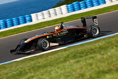 42;22-September-2012;Australia;BF-Racing;Ben-Gersekowski;Dallara-F304;Formula-3;Open-Wheeler;Phillip-Island;Shannons-Nationals;Spiess-Opel;VIC;Victoria;auto;motorsport;racing;telephoto