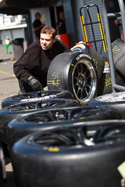 22-September-2012;AGT;Australia;Australian-GT-Championship;Grand-Tourer;Phillip-Island;Shannons-Nationals;VIC;Victoria;atmosphere;auto;endurance;mechanic;motorsport;paddock;portrait;racing;telephoto;tyres;wheels