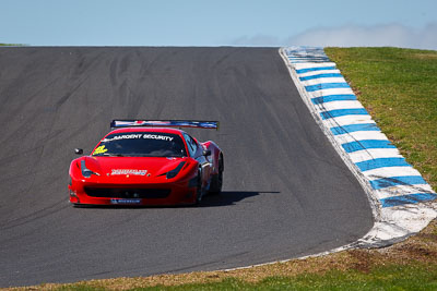 49;22-September-2012;AGT;Australia;Australian-GT-Championship;Ferrari-458-Italia-GT3;Grand-Tourer;Phillip-Island;Renato-Loberto;Shannons-Nationals;Tony-Defelice;VIC;Victoria;auto;endurance;motorsport;racing;super-telephoto