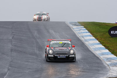 38;23-September-2012;38;Australia;Kane-Rose;Phillip-Island;Porsche-911-GT3-Cup-997;Porsche-GT3-Cup-Challenge;Shannons-Nationals;VIC;Victoria;auto;motorsport;racing;rain;super-telephoto;wet