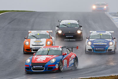 5;23-September-2012;5;Adam-Marjoram;Australia;Phillip-Island;Porsche-911-GT3-Cup-997;Porsche-GT3-Cup-Challenge;Shannons-Nationals;VIC;Victoria;auto;motorsport;racing;rain;super-telephoto;wet