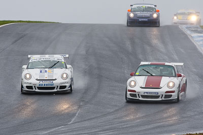 16;31;16;23-September-2012;31;Australia;John-Karytinos;Jon-Trende;Phillip-Island;Porsche-911-GT3-Cup-997;Porsche-GT3-Cup-Challenge;Shannons-Nationals;VIC;Victoria;auto;motorsport;racing;rain;super-telephoto;wet