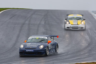 20;20;23-September-2012;Australia;Phillip-Island;Porsche-911-GT3-Cup-997;Porsche-GT3-Cup-Challenge;Shannons-Nationals;Tim-Miles;VIC;Victoria;auto;motorsport;racing;rain;super-telephoto;wet