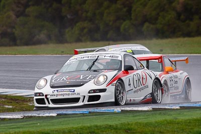 4;23-September-2012;4;Australia;Phillip-Island;Porsche-911-GT3-Cup-997;Porsche-GT3-Cup-Challenge;Shannons-Nationals;VIC;Victoria;auto;motorsport;racing;rain;super-telephoto;wet