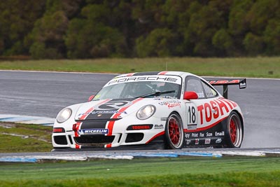 18;23-September-2012;Australia;Michael-Almond;Phillip-Island;Porsche-911-GT3-Cup-997;Porsche-GT3-Cup-Challenge;Shannons-Nationals;VIC;Victoria;auto;motorsport;racing;rain;super-telephoto;wet