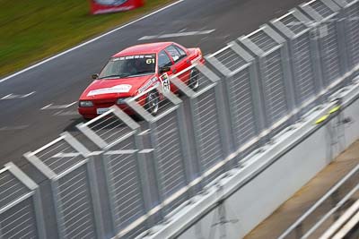 61;23-September-2012;Australia;Ford-Falcon-EA;Michael-Dale;Phillip-Island;Saloon-Cars;Shannons-Nationals;VIC;Victoria;auto;fence;motion-blur;motorsport;racing;telephoto